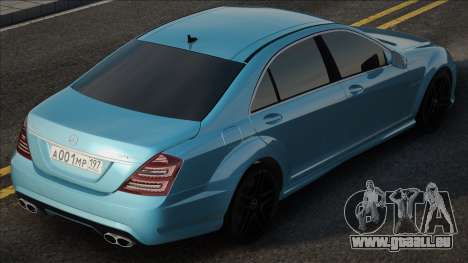 Mercedes-Benz S 65 AMG Blue pour GTA San Andreas