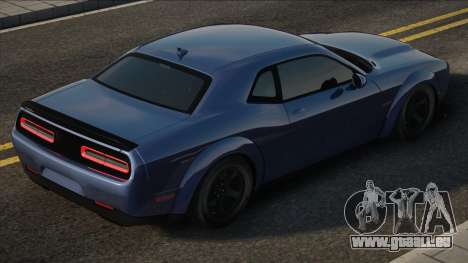 Dodge SRT Demon Bluee pour GTA San Andreas