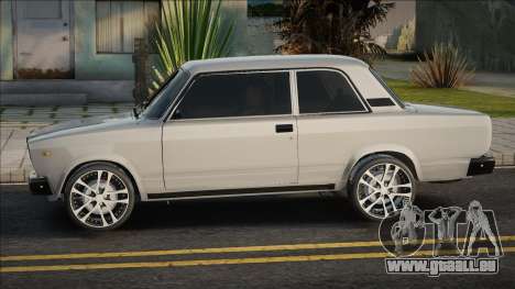 VAZ 2107 Coupe Argent pour GTA San Andreas