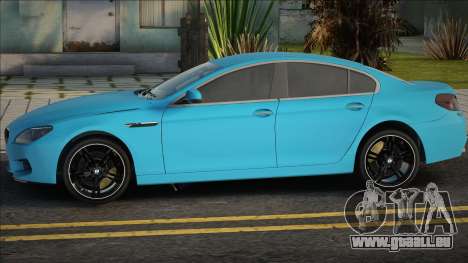 BMW M6 Blue für GTA San Andreas