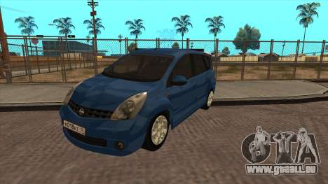 Nissan Note (2009) pour GTA San Andreas