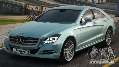 Mercedes-Benz CLS63 AMG Blue pour GTA San Andreas