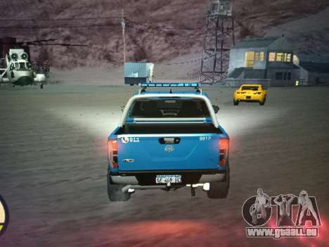 Nissan Frontier Police CABA pour GTA San Andreas