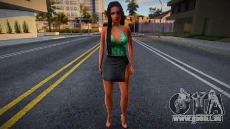 New skin Girl 8 für GTA San Andreas