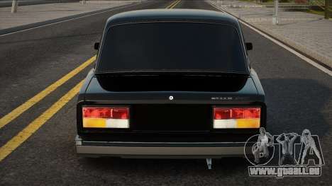 VAZ 2107 Schwarz Klassisch für GTA San Andreas