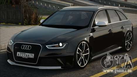 Audi RS4 Blek pour GTA San Andreas