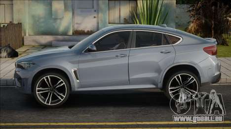 BMW X6M Grey Color pour GTA San Andreas