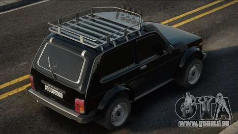 VAZ 2121 Version noire pour GTA San Andreas