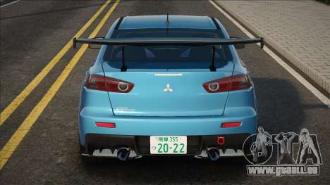 Mitsubishi Lancer Evolution X Bl pour GTA San Andreas