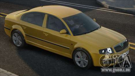 Skoda Superb Yellow für GTA San Andreas