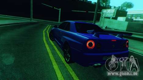 1999 Nissan Skyline GT-R R34 pour GTA San Andreas