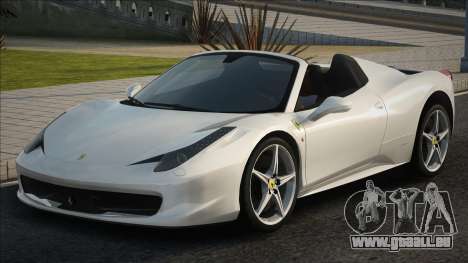 Ferrari 458 Spider V2 pour GTA San Andreas