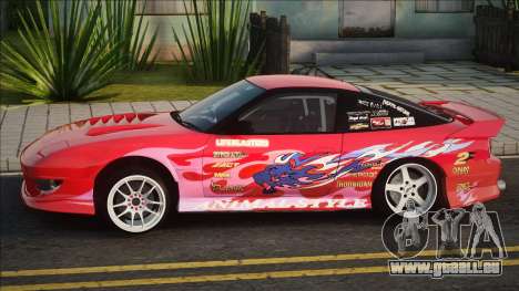 Nissan 180SX Red pour GTA San Andreas