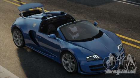 2013 Bugatti Veyron Grand Sport Vitesse pour GTA San Andreas