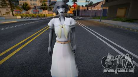 Grey Wolf Girl für GTA San Andreas