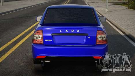 Blue Version Lada Priora pour GTA San Andreas