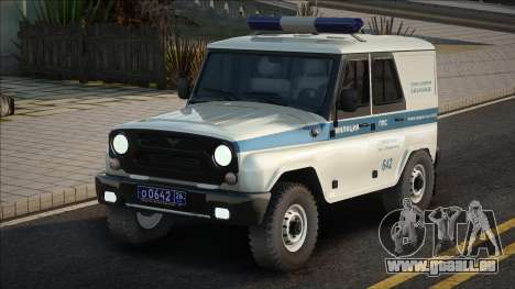 UAZ Hunter PPS Police pour GTA San Andreas