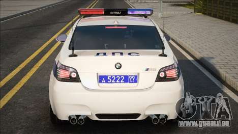 BMW M5 E60 Verkehrspolizei 2012-2015 für GTA San Andreas