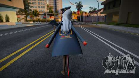 Haruna Kurodate (Blue Archive) pour GTA San Andreas