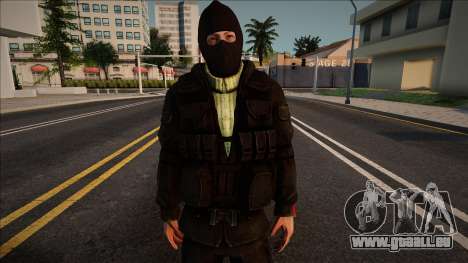 Leon Montague The Mercenary from State of Deca pour GTA San Andreas