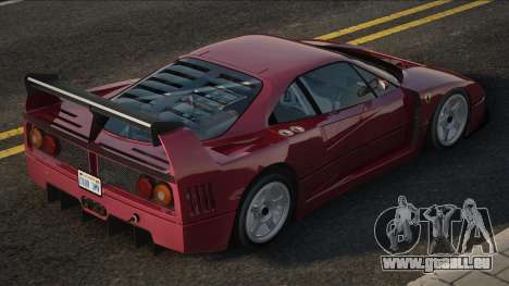 Ferrari F40 Redik pour GTA San Andreas