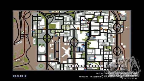 Icônes radar colorées pour GTA San Andreas