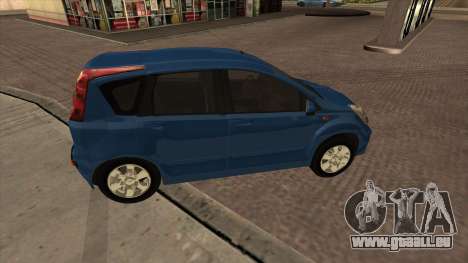 Nissan Note (2009) für GTA San Andreas