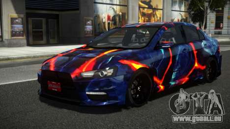 Mitsubishi Lancer Evo X YHG S7 pour GTA 4