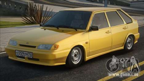 VAZ 2114 Gelb für GTA San Andreas