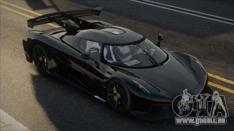 Koenigsegg Jesko Black für GTA San Andreas