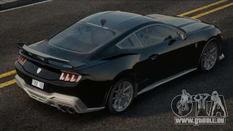 Ford Mustang Dark Horse 2024 Blek für GTA San Andreas