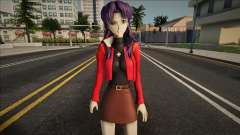 Misato Katsuragi Evangelion pour GTA San Andreas