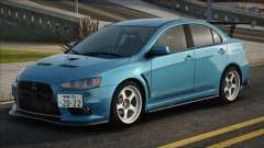 Mitsubishi Lancer Evolution X Bl pour GTA San Andreas