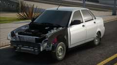 Lada Priora Tramp Blanc pour GTA San Andreas