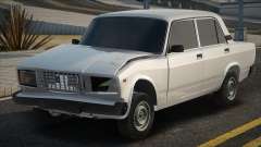 VAZ 2107 Battu devant pour GTA San Andreas