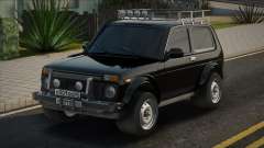 VAZ 2121 Version noire pour GTA San Andreas