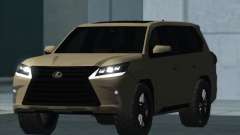 Lexus LX 570 Lowpoly für GTA San Andreas