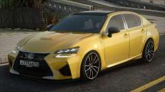 Lexus GS350 Yellow pour GTA San Andreas