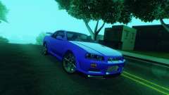 1999 Nissan Skyline GT-R R34 pour GTA San Andreas