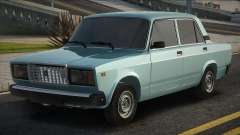 VAZ 2107 Blau für GTA San Andreas