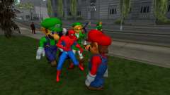 Luigi de Super Smash Bros Melee pour GTA San Andreas