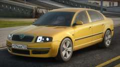 Skoda Superb Yellow für GTA San Andreas