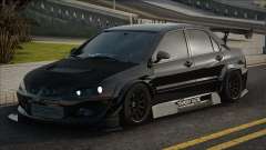 Mitsubishi Lancer Evo IX Blek für GTA San Andreas