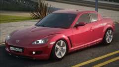 Mazda RX-8 Rouge pour GTA San Andreas