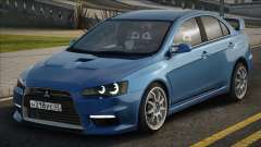 Mitsubishi Lancer Evolution Blue pour GTA San Andreas