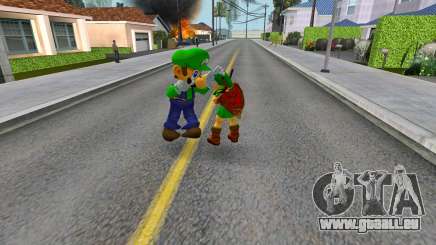 Young Link de Super Smash Bros Melee pour GTA San Andreas