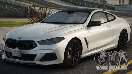 BMW M850i White pour GTA San Andreas