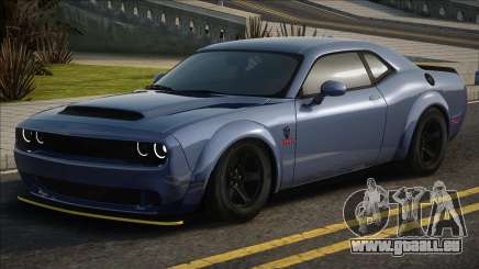 Dodge SRT Demon Bluee pour GTA San Andreas