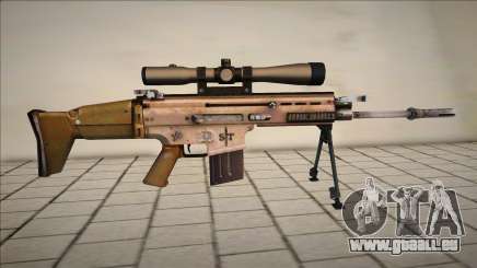 SCAR-L Sniper für GTA San Andreas