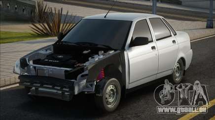 Lada Priora Tramp Weiß für GTA San Andreas